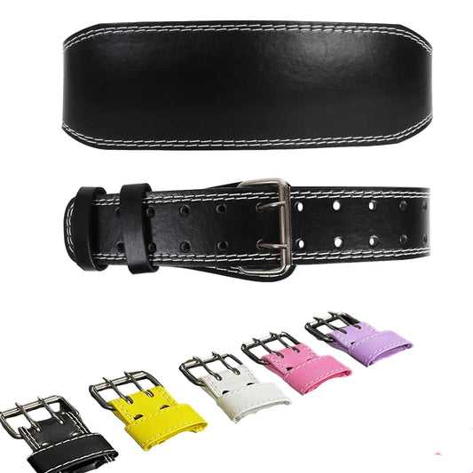 UV layered Leather Weightlifting Belt