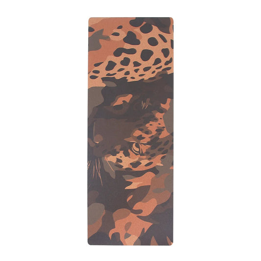 5mm Tiger Print Cork Yoga Mat