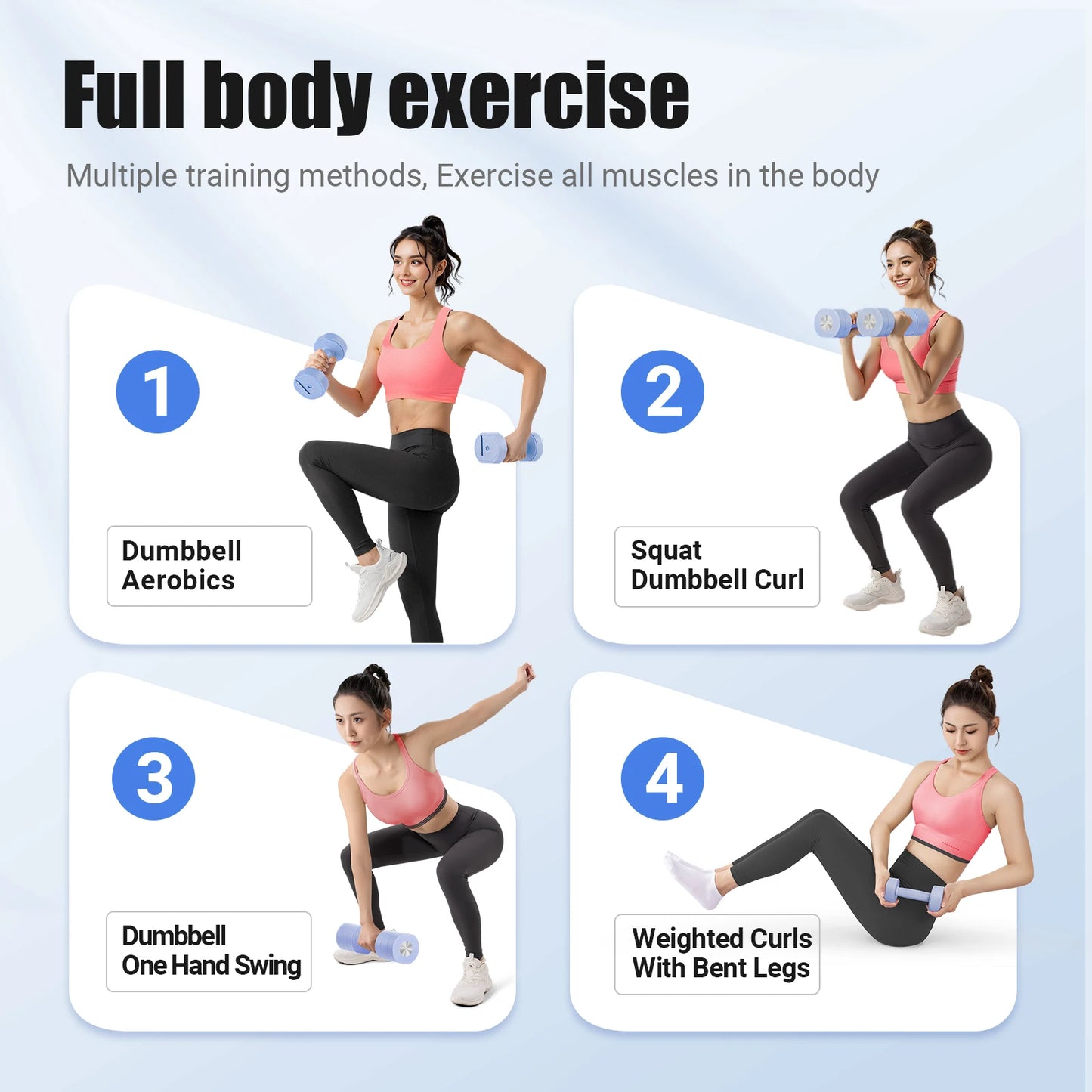 Adjustable Dumbbell Set of 2