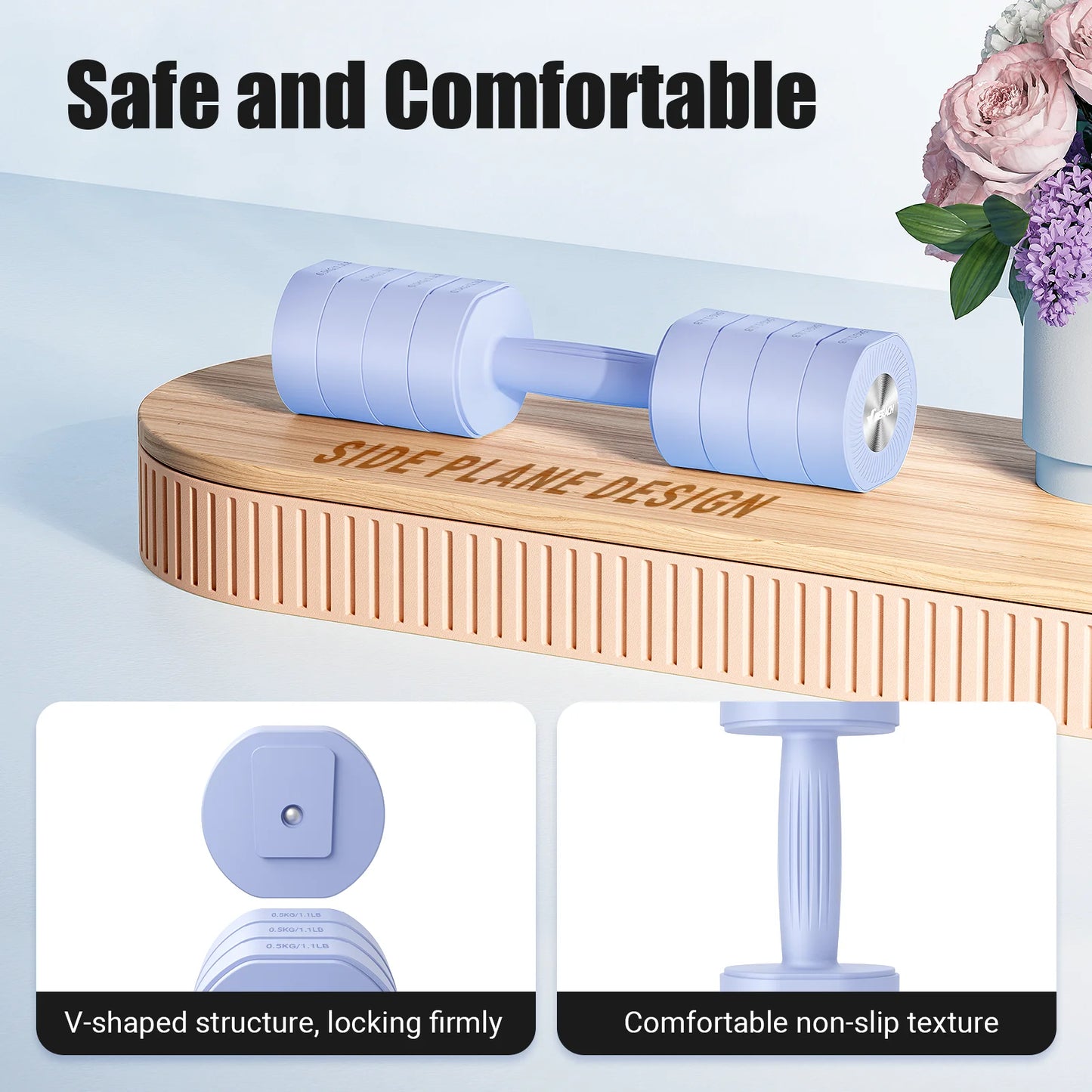 Adjustable Dumbbell Set of 2