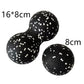Peanut Fitness Massage Ball Set Yoga Roller Double Lacrosse Mobility Ball for Myofascial Physical Therapy Deep Tissue Massage