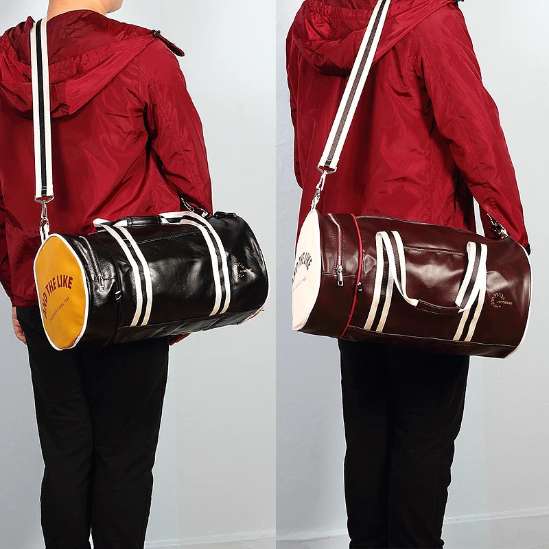 Leather Gym Bag