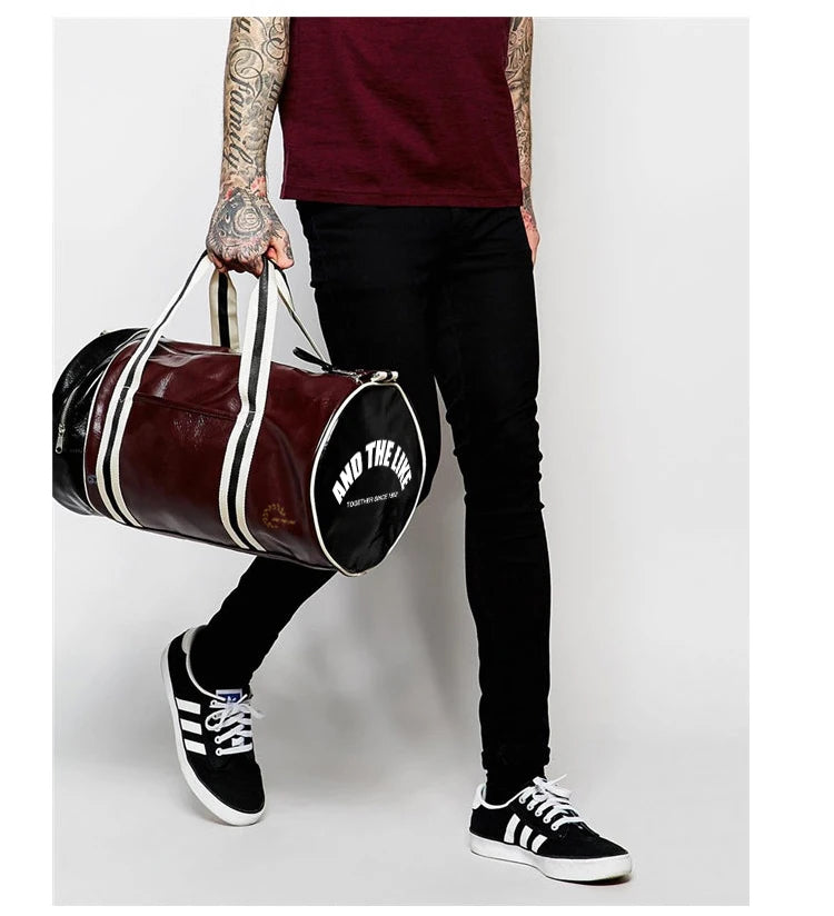 Leather Gym Bag