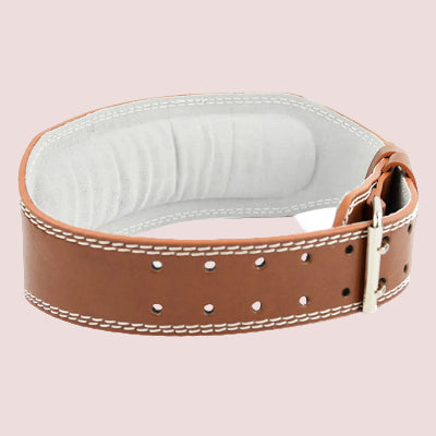 Leather Weightlifting Belt