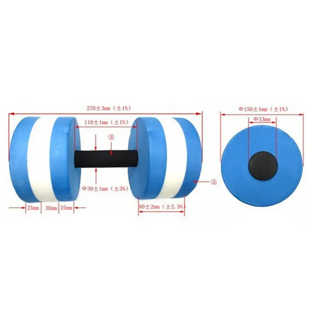 EVA Water Foam Floating Dumbbells