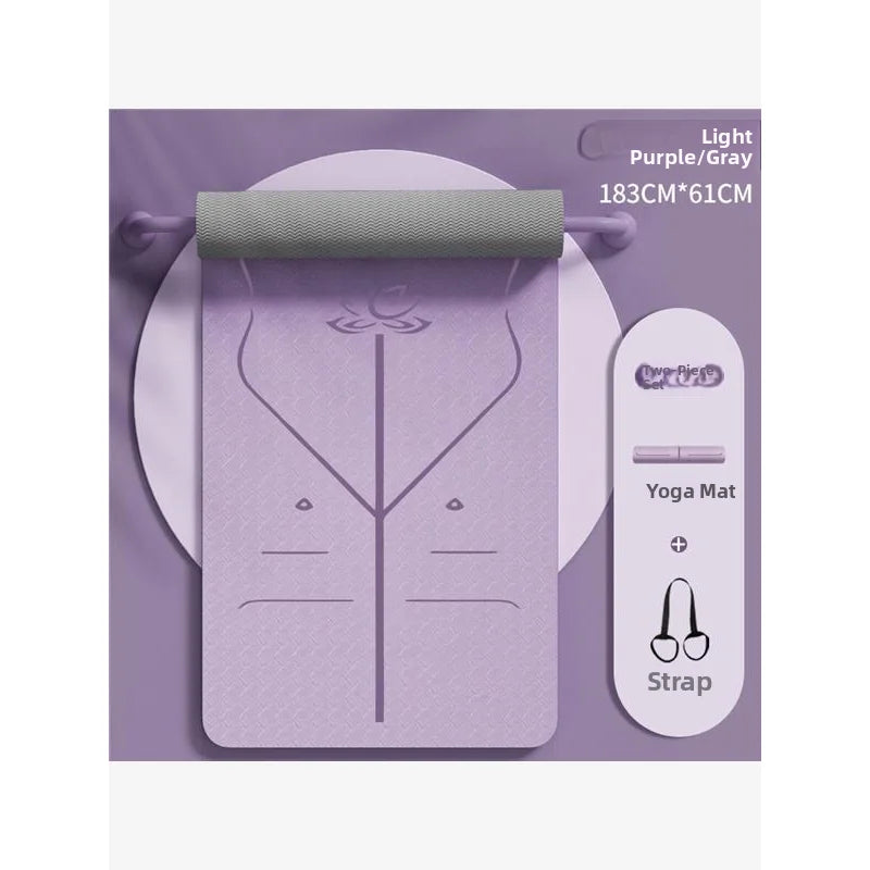 Non-Wearing TPE Yoga Mat