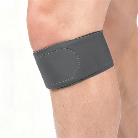 Ultra-thin adjustable patellar knee strap