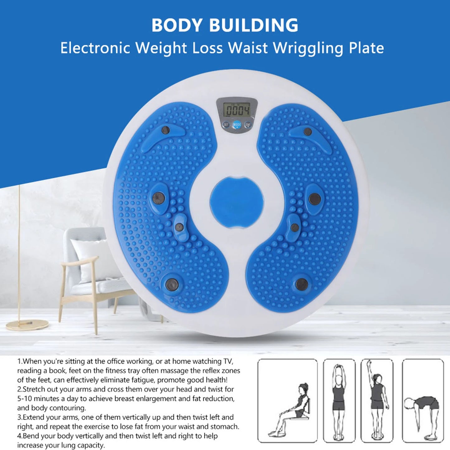 Magnetic Waist Twister Plate