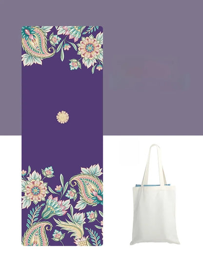 Ultra-Thin Portable Suede Yoga Mat l