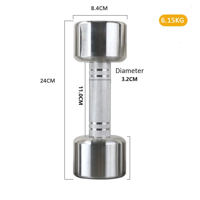 Electroplate Steel Dumbbells