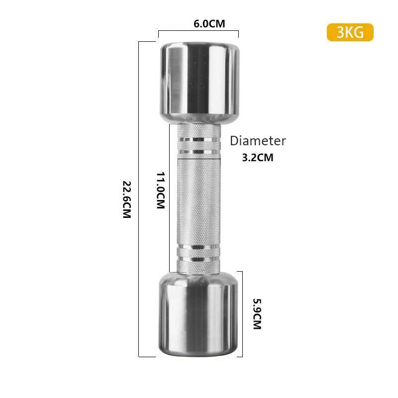 Electroplate Steel Dumbbells