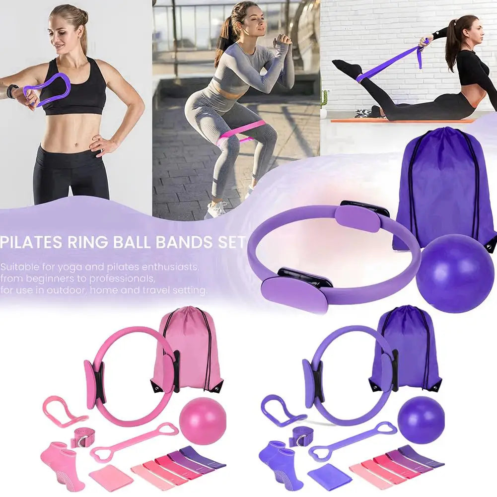 13-Piece Yoga & Pilates Combo Set