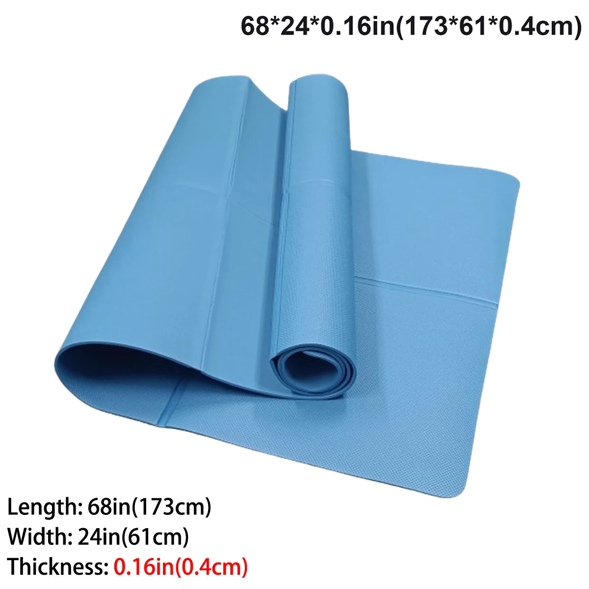 Eco friendly Foldable Yoga Mat