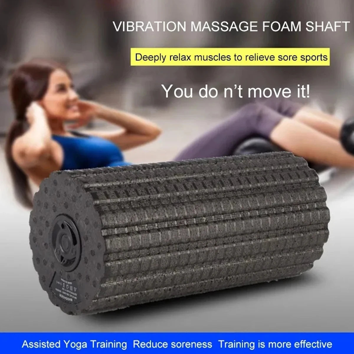 Electric Vibration Massage Foam Roller