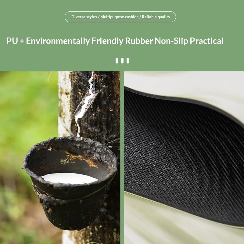 Non Slip Natural Rubber Large Yoga Mat