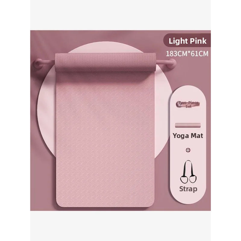 Non-Wearing TPE Yoga Mat