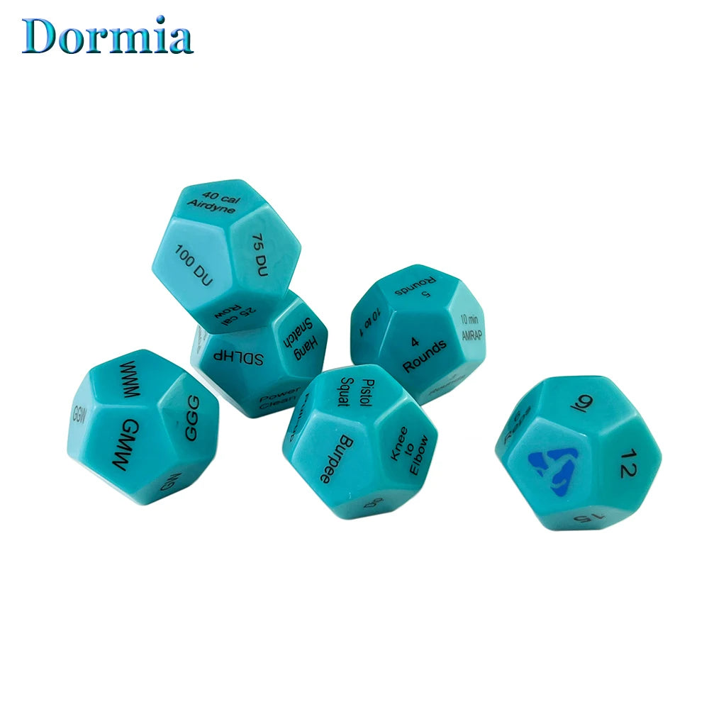 Fitness Exercise Dice