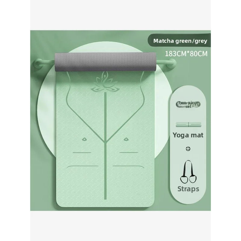 Non-Wearing TPE Yoga Mat