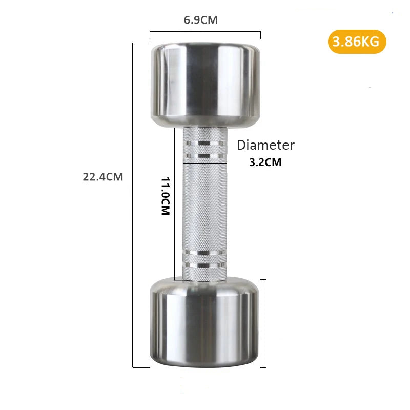 Electroplate Steel Dumbbells
