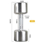 Electroplate Steel Dumbbells