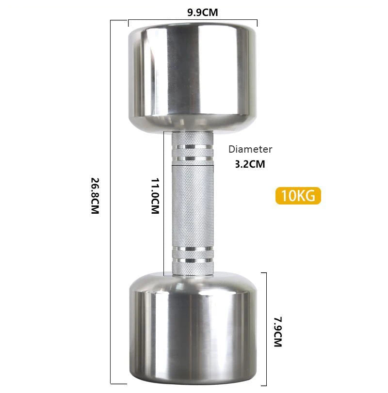 Electroplate Steel Dumbbells