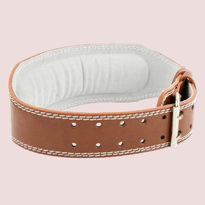 Leather Weightlifting Belt