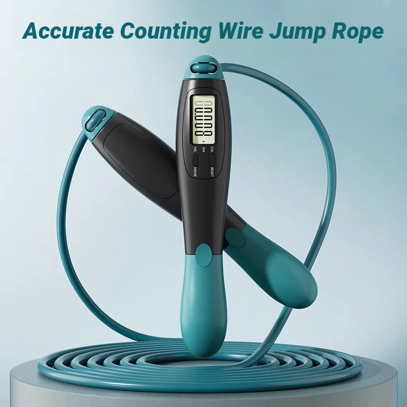 Electric count wire Jump Rope