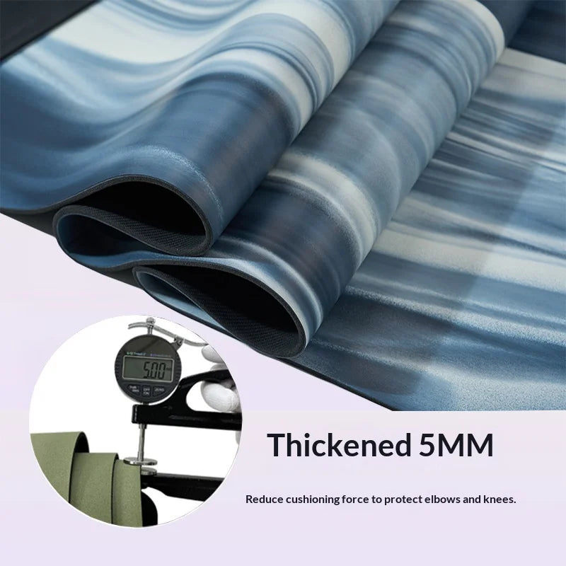 Non Slip Natural Rubber Large Yoga Mat