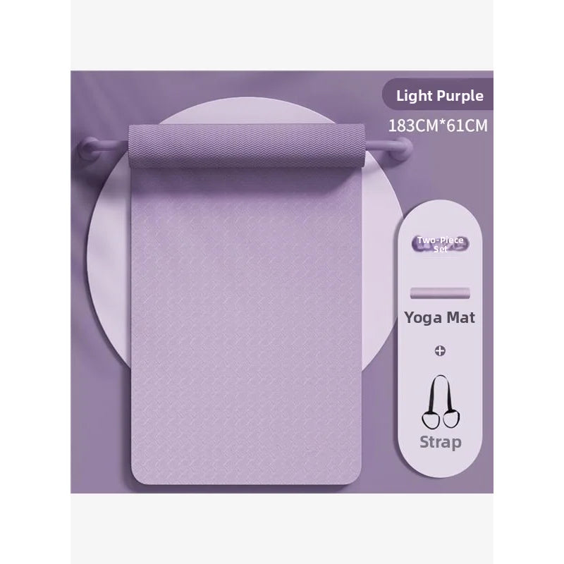 Non-Wearing TPE Yoga Mat