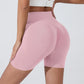 High-Waist Breathable Shorts