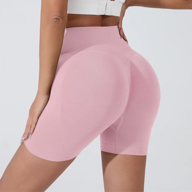 High-Waist Breathable Shorts