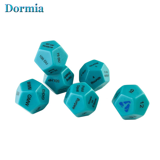 Fitness Exercise Dice