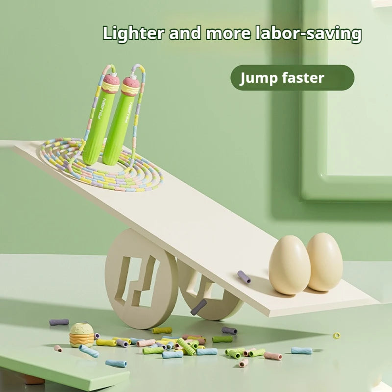 Adjustable Bamboo Jump Rope