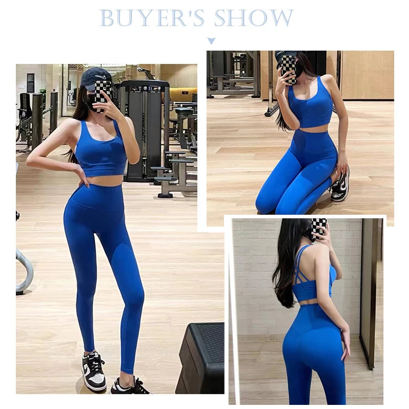 2025 New Yoga Leggings Women Sports Pants Tights Seamless Sport Female Gym Leggings Workout Fitness Pants Athletic Wear
