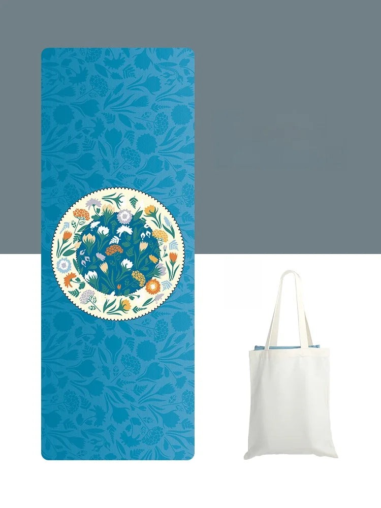 Ultra-Thin Portable Suede Yoga Mat l