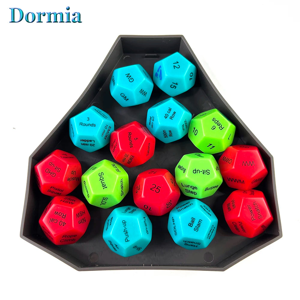 Fitness Exercise Dice
