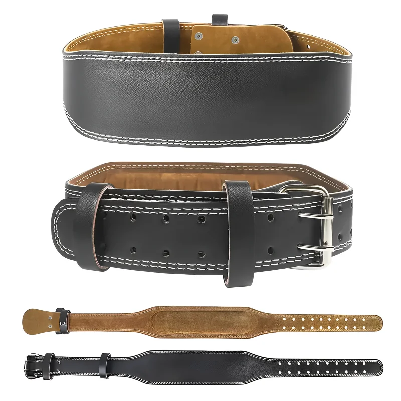 Cowhide Weightlifting Belt