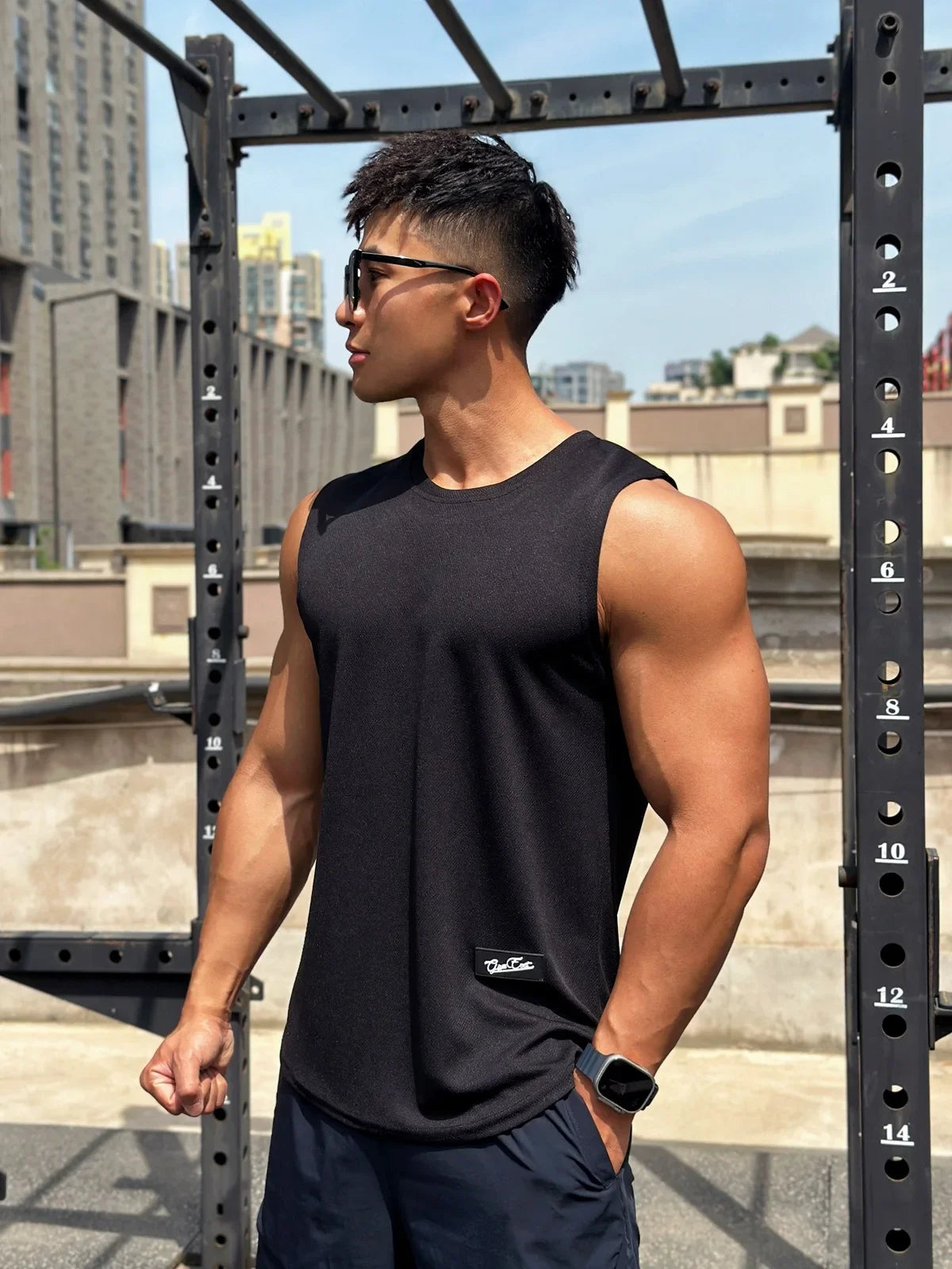 Mesh Gym Tank Top