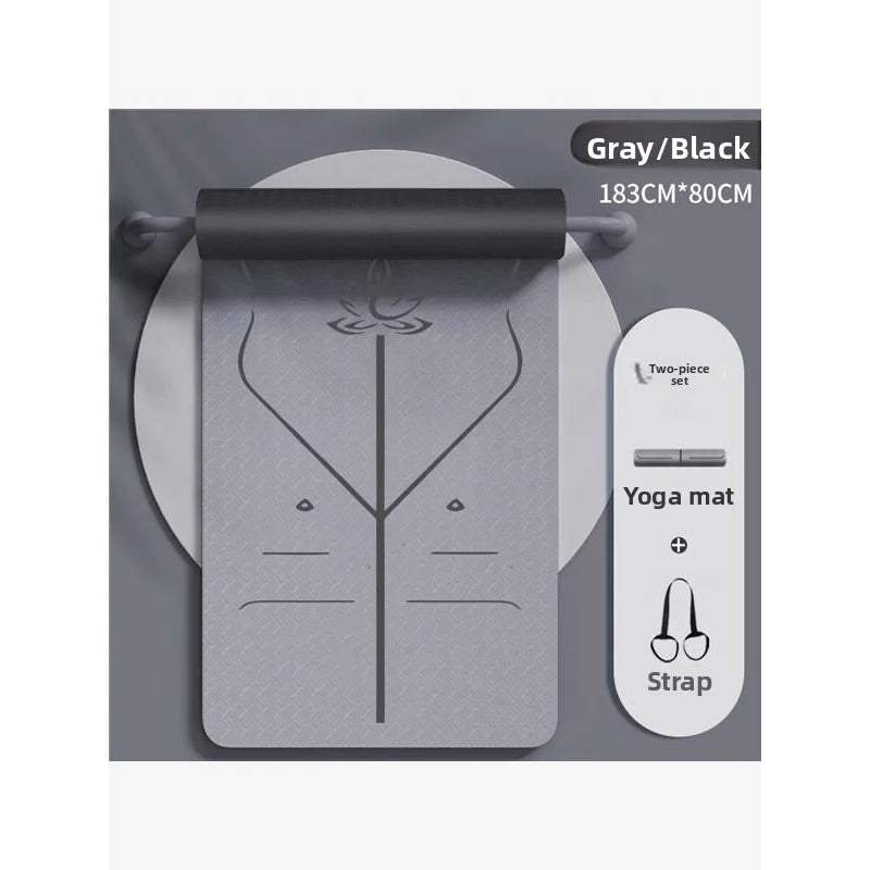 Non-Wearing TPE Yoga Mat