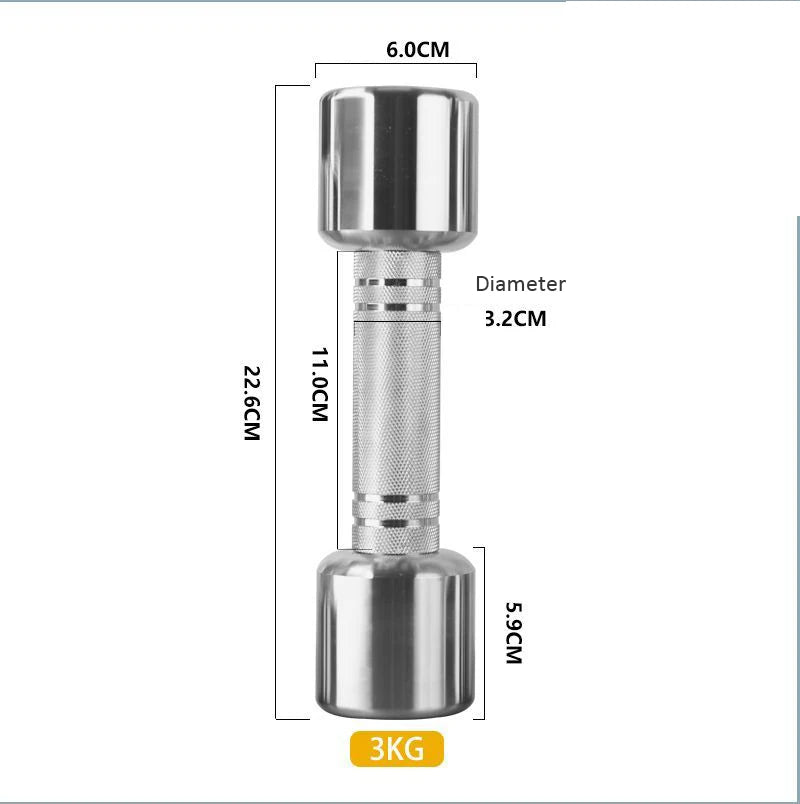 Electroplate Steel Dumbbells
