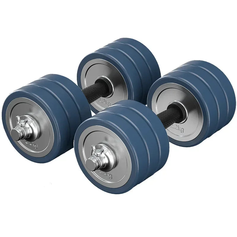Dumbbell &amp; Barbell Dual-Use Fitness Set