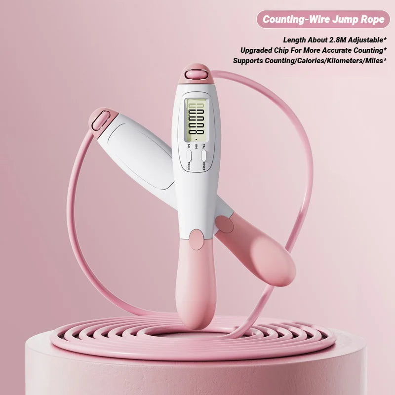 Electric count wire Jump Rope