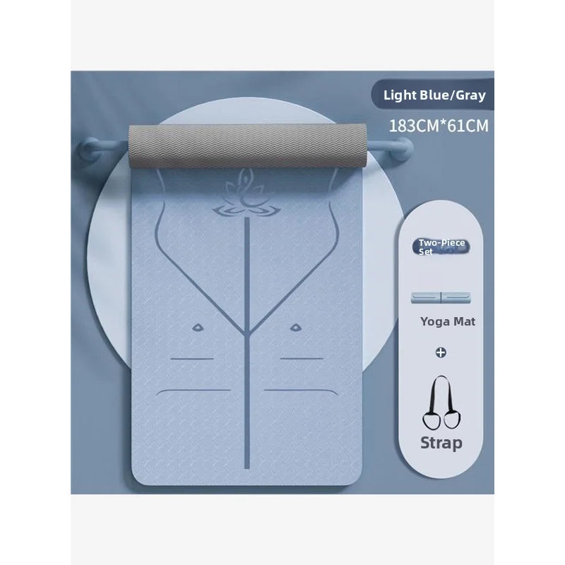 Non-Wearing TPE Yoga Mat