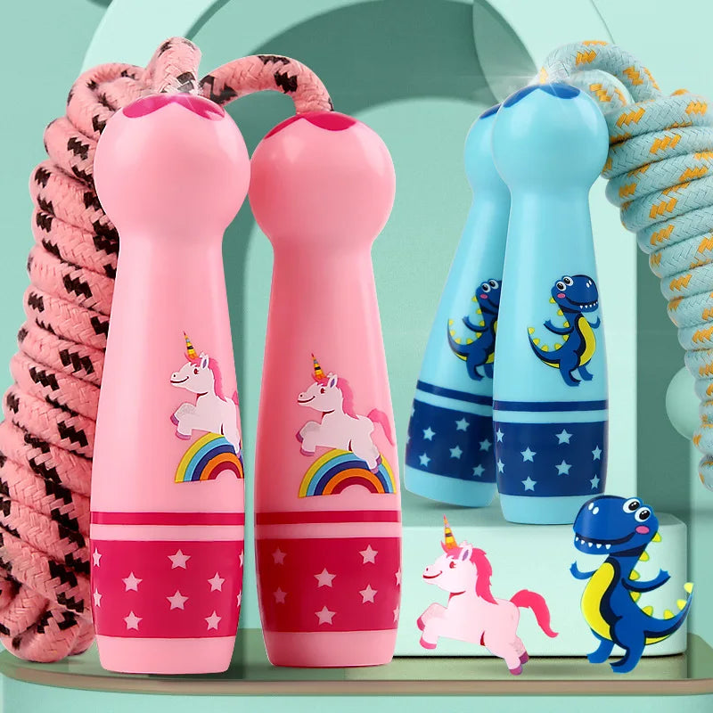 Kids Jump Rope - Cartoon Handle