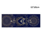 185*63cm Fleece Printed Yoga Towel Sweat Absorbent Non-Slip Cloth Fitness Mat Cover Ultra-thin Folding Cushion Exercise Pilates