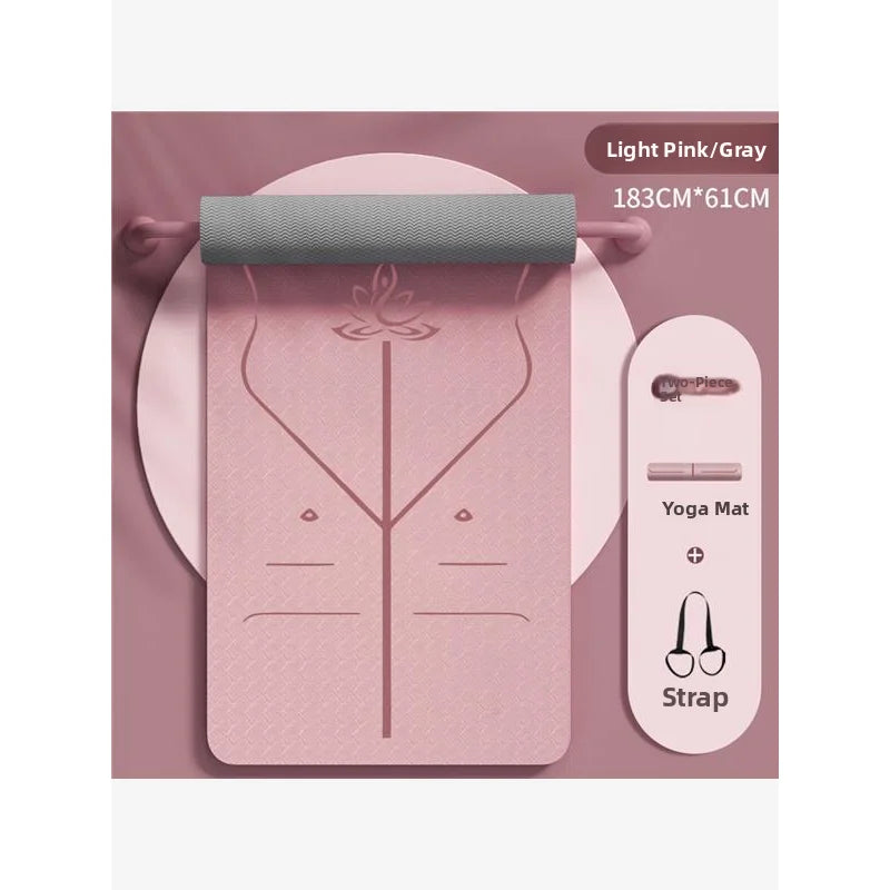 Non-Wearing TPE Yoga Mat