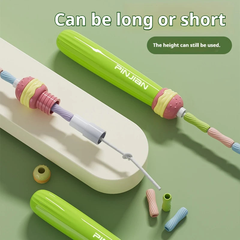 Adjustable Bamboo Jump Rope