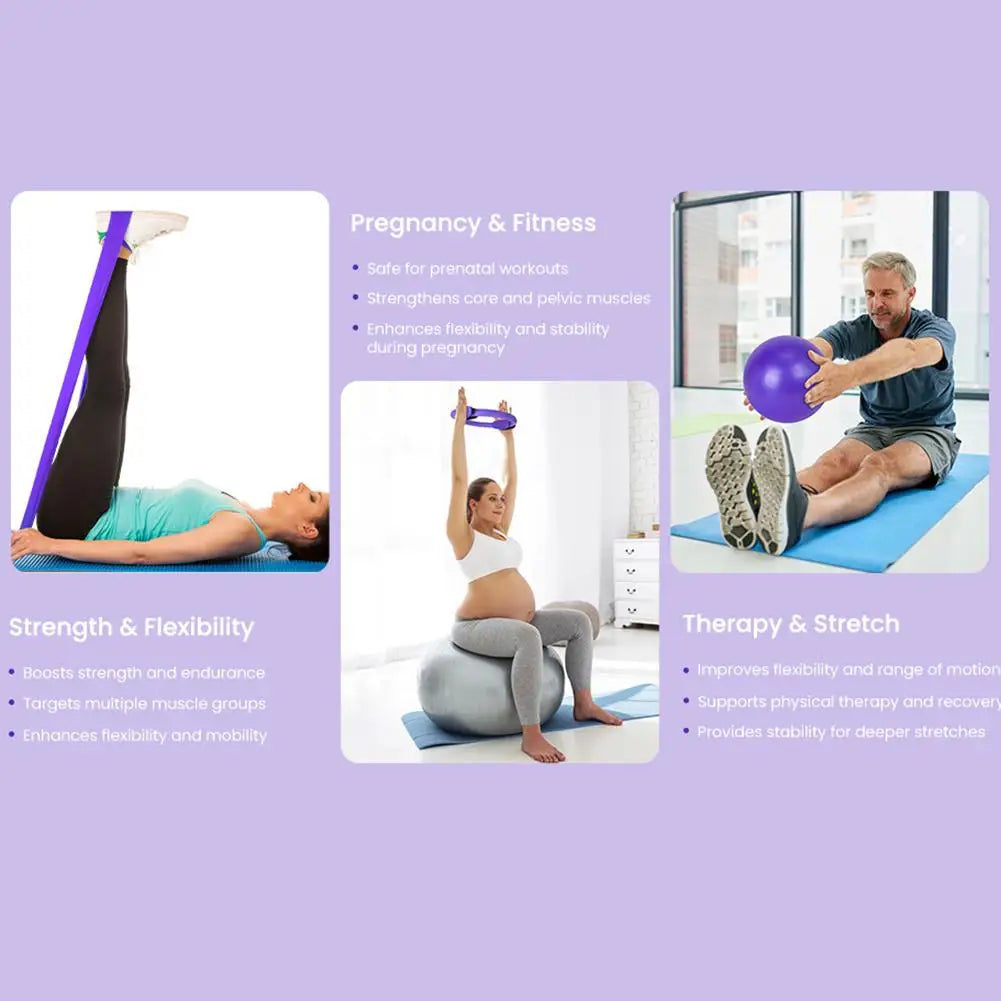 13-Piece Yoga & Pilates Combo Set