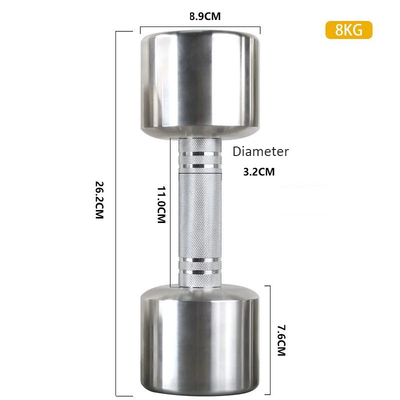 Electroplate Steel Dumbbells