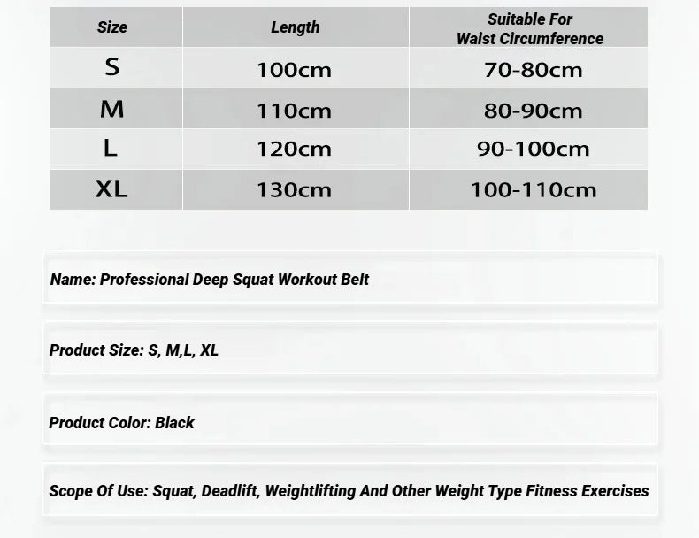 Cowhide Weightlifting Belt